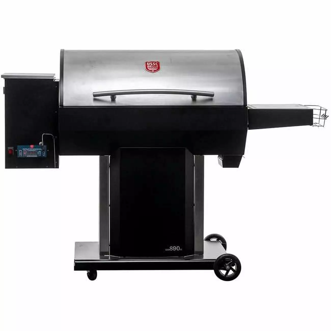 890 sq Stainless Steel Wood Pellet Grill and Smoker Professional BBQ Recinto
