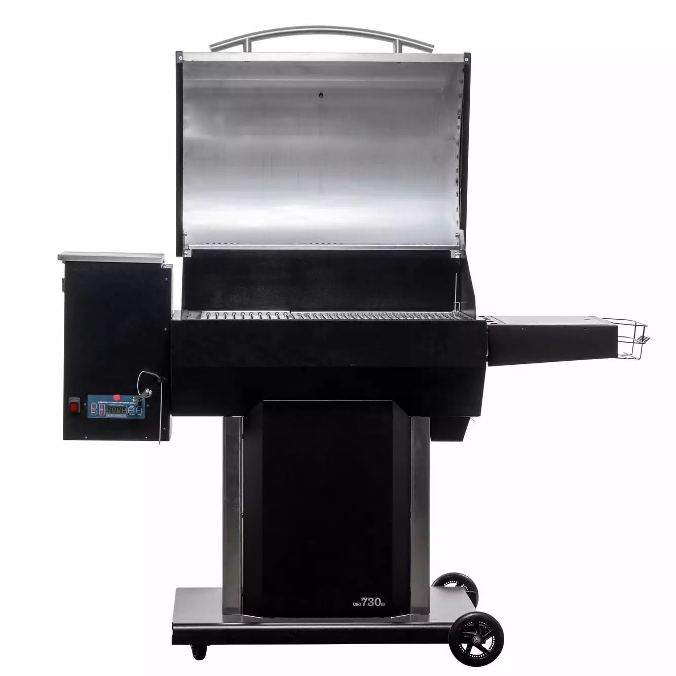 USSC Grills 730 Sq Stainless Steel Wood Pellet Grill Smoker