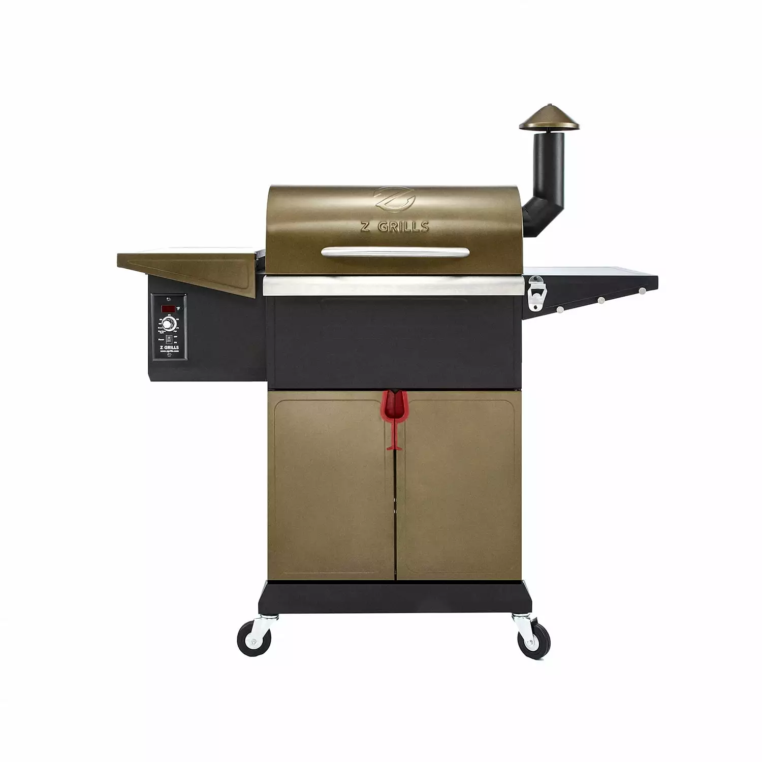 Z GRILLS ZPG-L600D 8 1 BBQ Pellet Grill Smoker Digital Temp Control Bronze