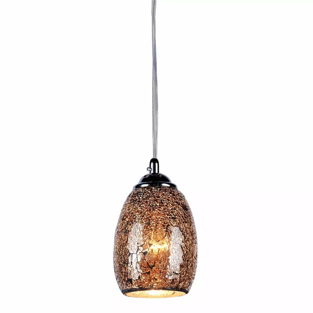 Mini Ceiling Pendant Light Tempered Glass Shade Multicolor Modern Hanging Fixture Chloe Lighting