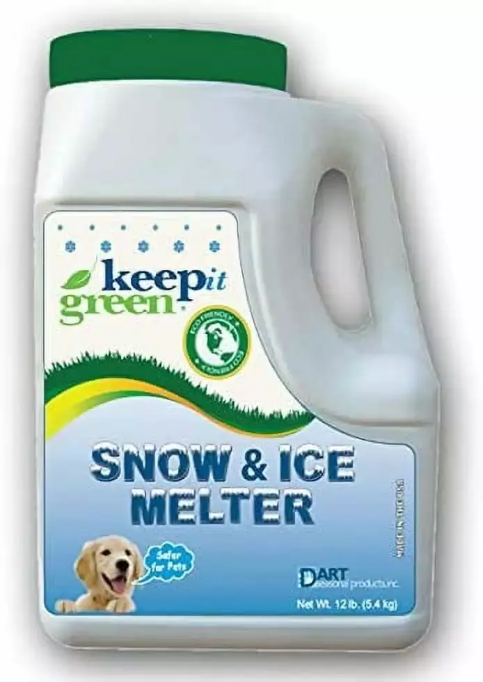 Keep It Green Pet Protect Ice Melt 12lb Jug Nontoxic Snow Melter Pellets 1