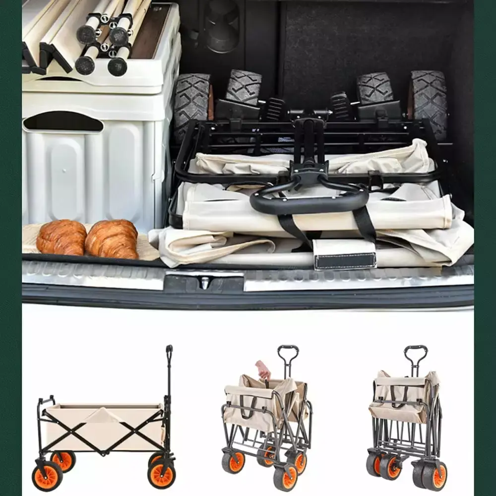 Trolley Travel-friendly Cart 150l Adjustable Handle Picnic Cart Siuke 150l Cart Adben Buzhi Cart Qisuo Travel-friendly Cart