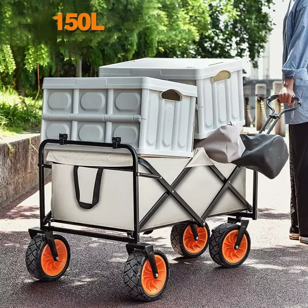Trolley Travel-friendly Cart 150l Adjustable Handle Picnic Cart Dsfen Buzhi Siuke Iuppa 150l Cart Cart