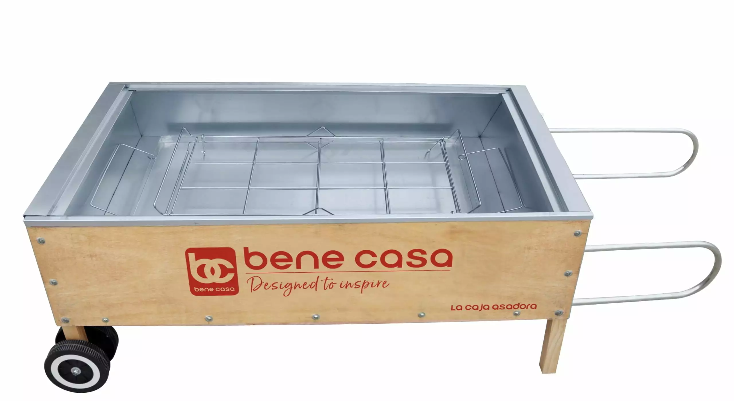 BC Timelesss Bene Casa Caja Asadora Large Pit Barbecue Travel-friendly Pig Roaster Bigkitchen