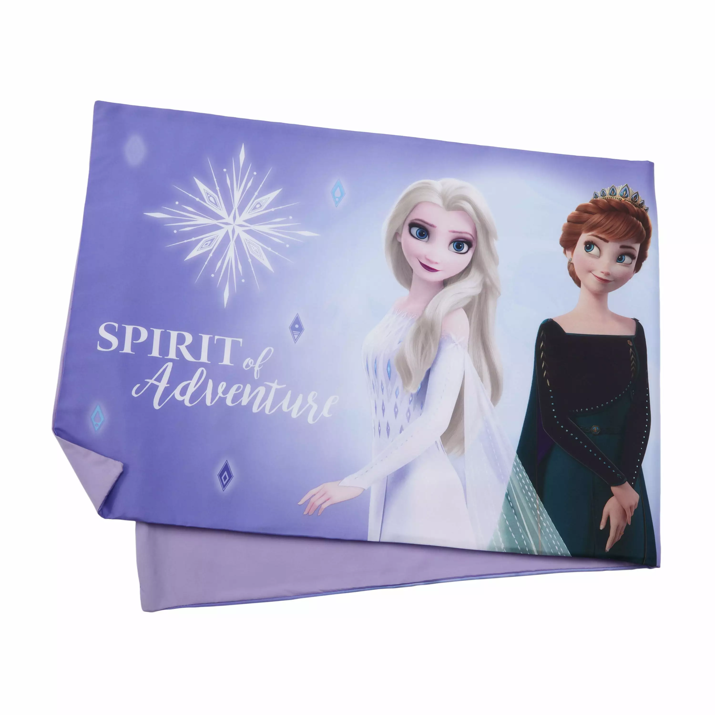Disney Frozen Kids Body Pillow Cover Zipper Closure Purple