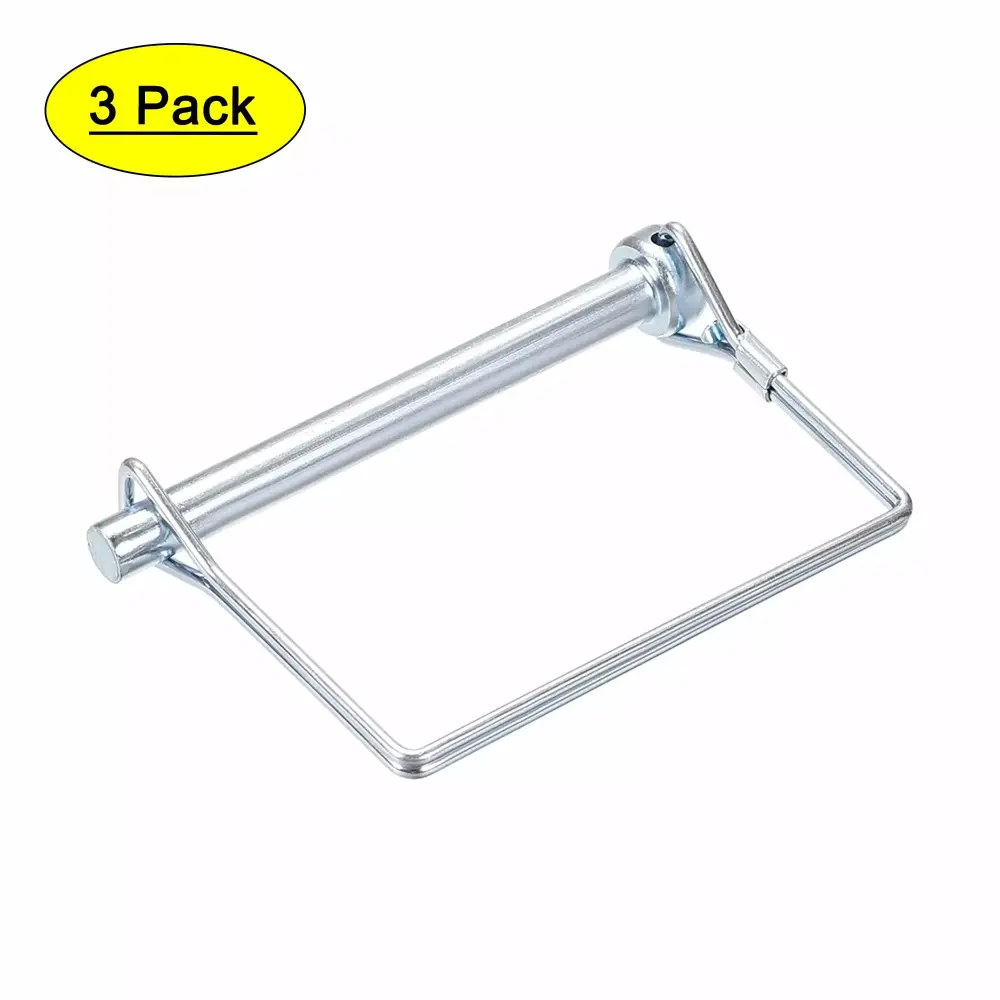 Uxcell Shaft Locking Pin 8mm x 85mm Coupler Pin Farm Trailers Lawn Garden Square 3Pcs 6