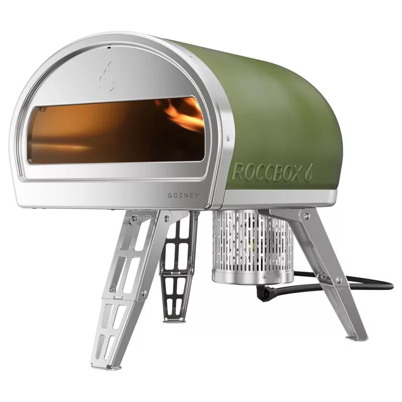 Gozney Roccbox Outdoor Pizza Oven Olive Green Portable Gas Oven