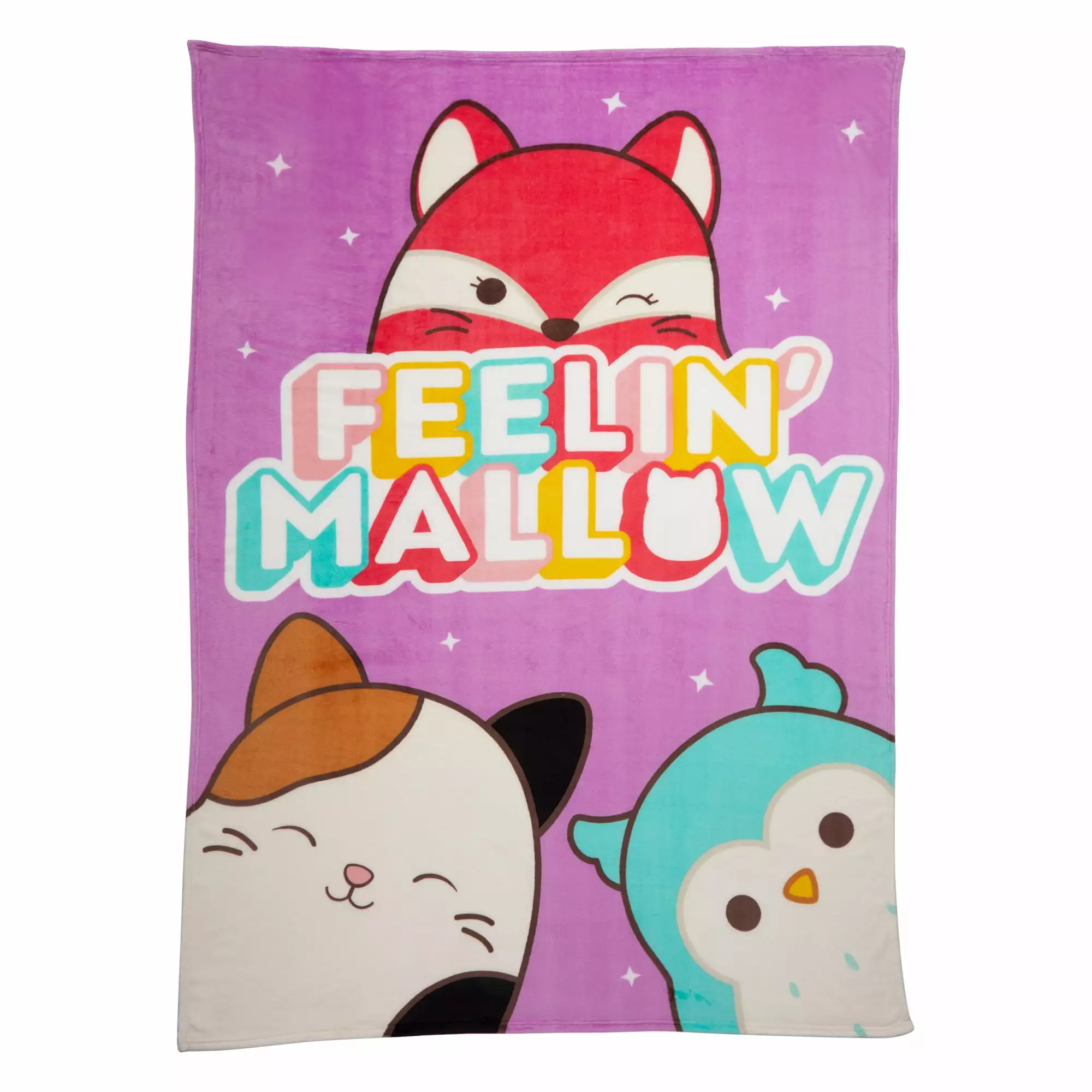 Squishmallows Plush Blanket 62 x 90 Inches Ultra Soft