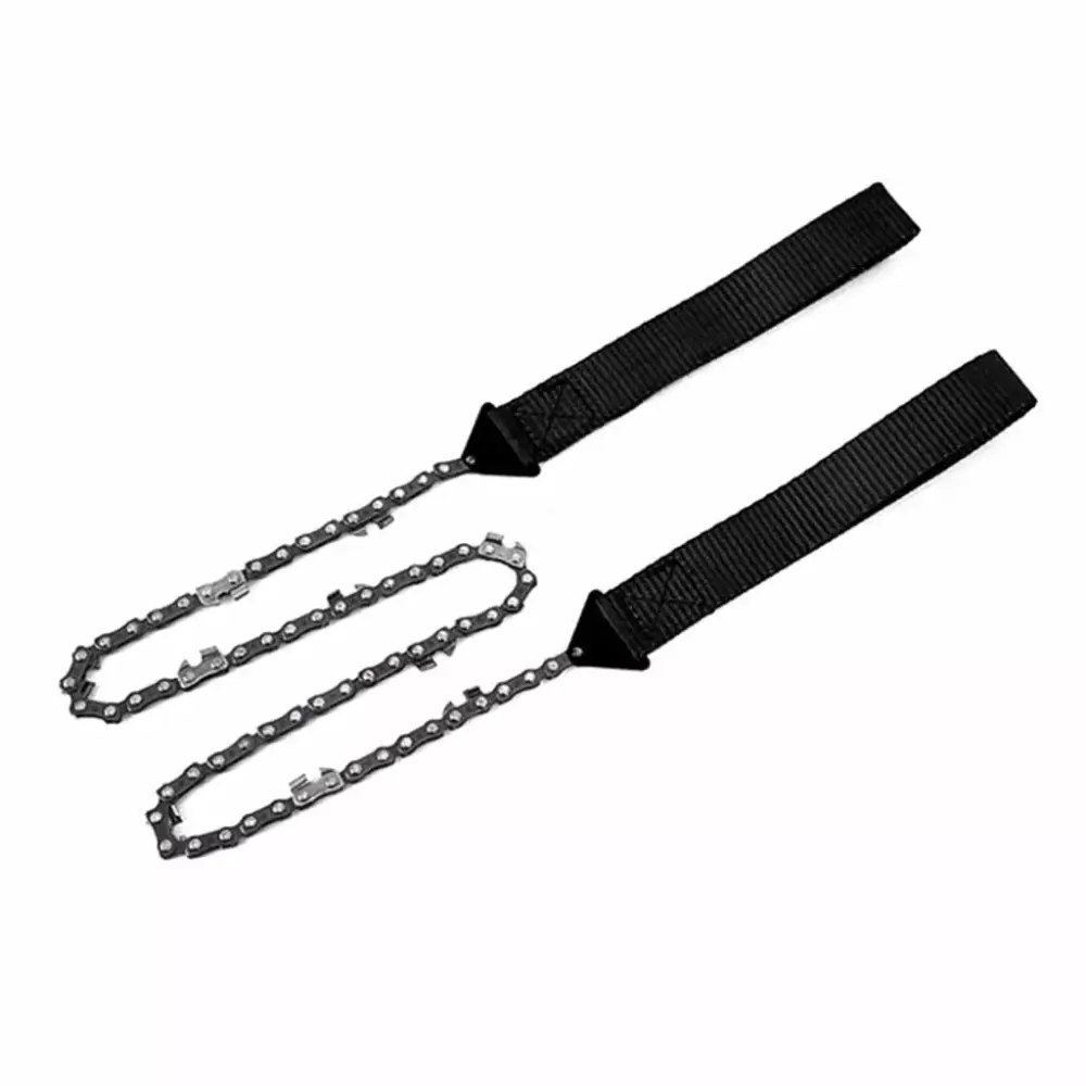 ZPAQI Survival Chainsaw Hand Chain - Travel-Friendly Pocket Chainsaw Outdoor Hand Tool