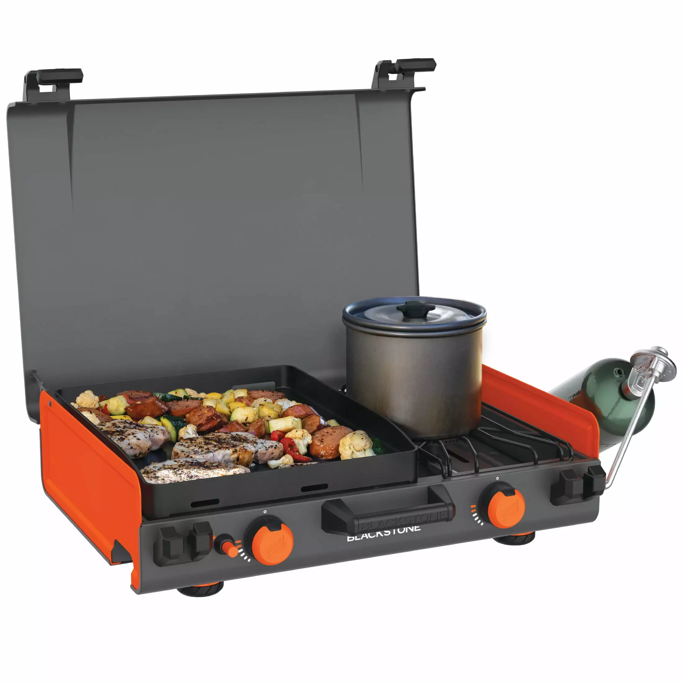 Blackstone Adventure Ready 14 Inch Propane Camping Griddle Side Burner