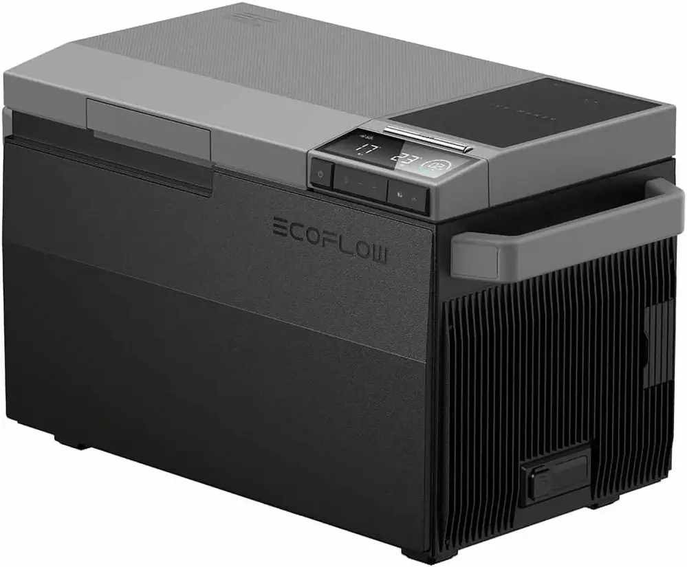 EcoFlow GLACIER 40Qt Travel-friendly Car Refrigerator Ice Maker Dual Zone WIFI APP Control Camping Travel Fishing