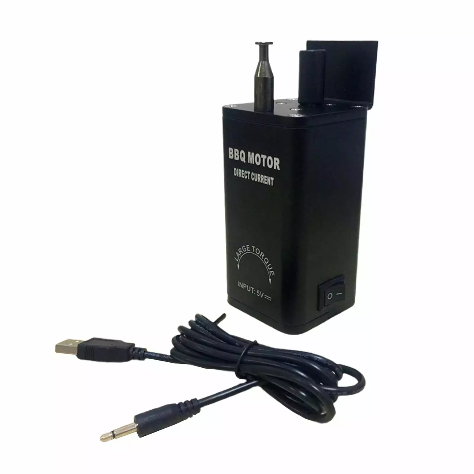 BBQ 8 3W Saving Roast Rotisserie Roaster Travel-friendly Outdoor Barbecue USB Cable figatia