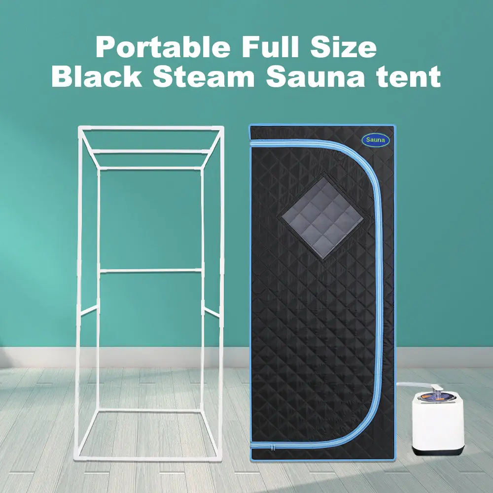 Full Size Portable Sauna Tent, Personal Home Spa Steam Function rnb