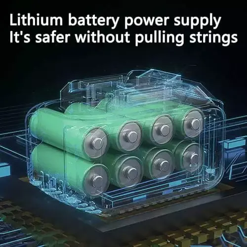 24V 200W Cordless Pressure Washer Multifunction Nozzle 1500mAh Battery Car Washing Window Cleaning