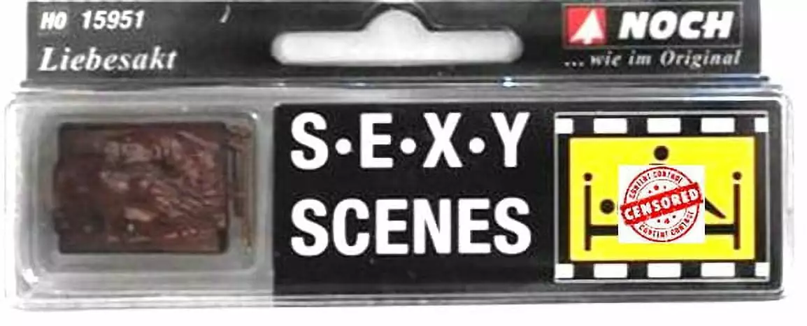 Sexy Scenes Lovers Action on Bed #1 Adult Art Print NOCH