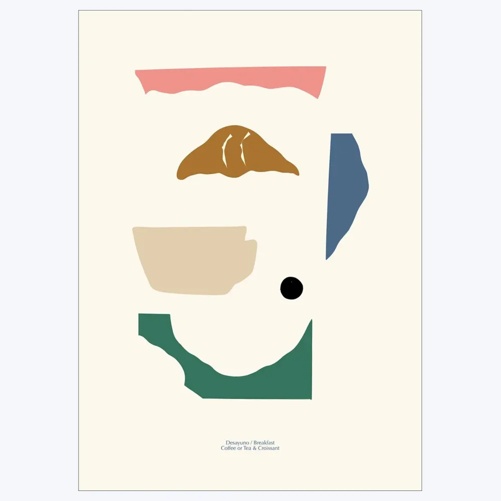 Poster Club x Lucrecia Rey Caro - Desayno | Wall Art Decor