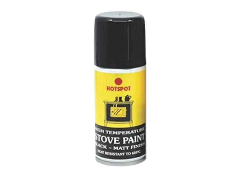 Spray Stove Paint Matt Onyx 450ml