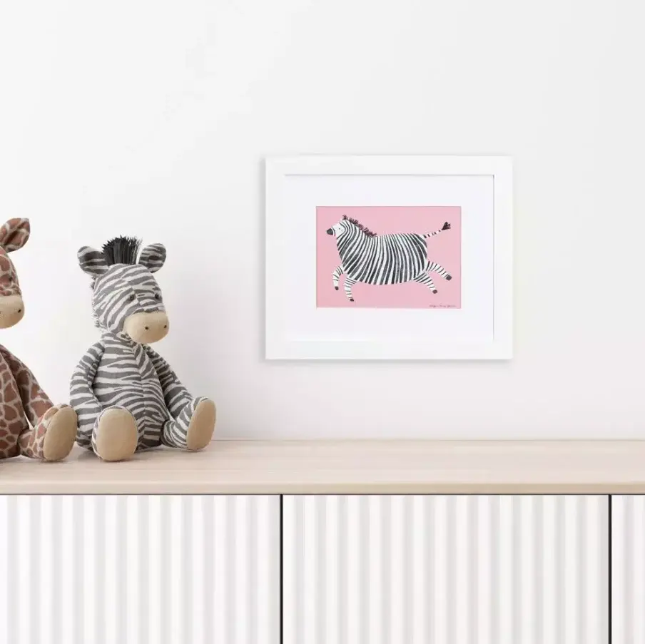 Zebra - High Resolution Print