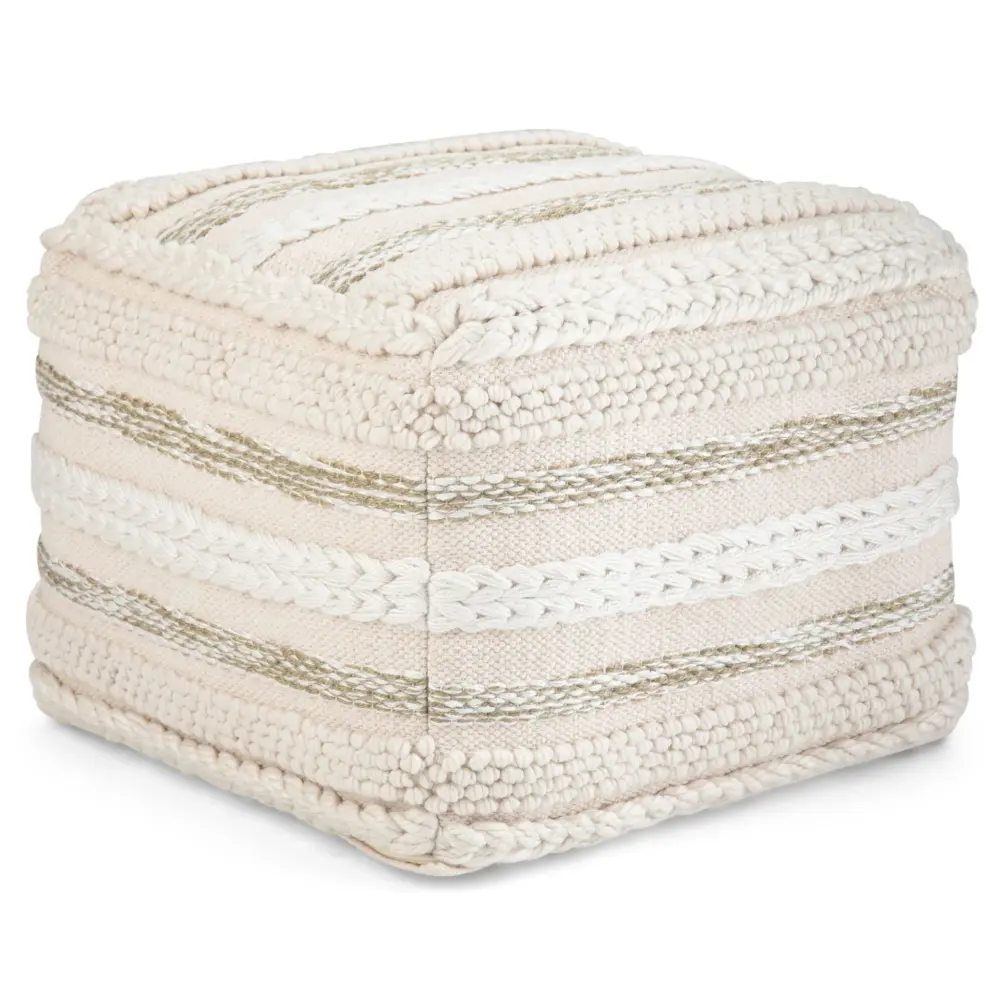 Sommer - Handmade Square Pouf