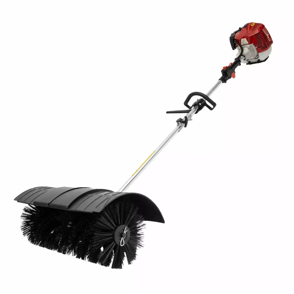 Outdoor Hand Held Broom 52cc Gasoline Power Broom Walk Behind Sweeper Cleaning Driveway Tools High Functionality Cleaner 2...