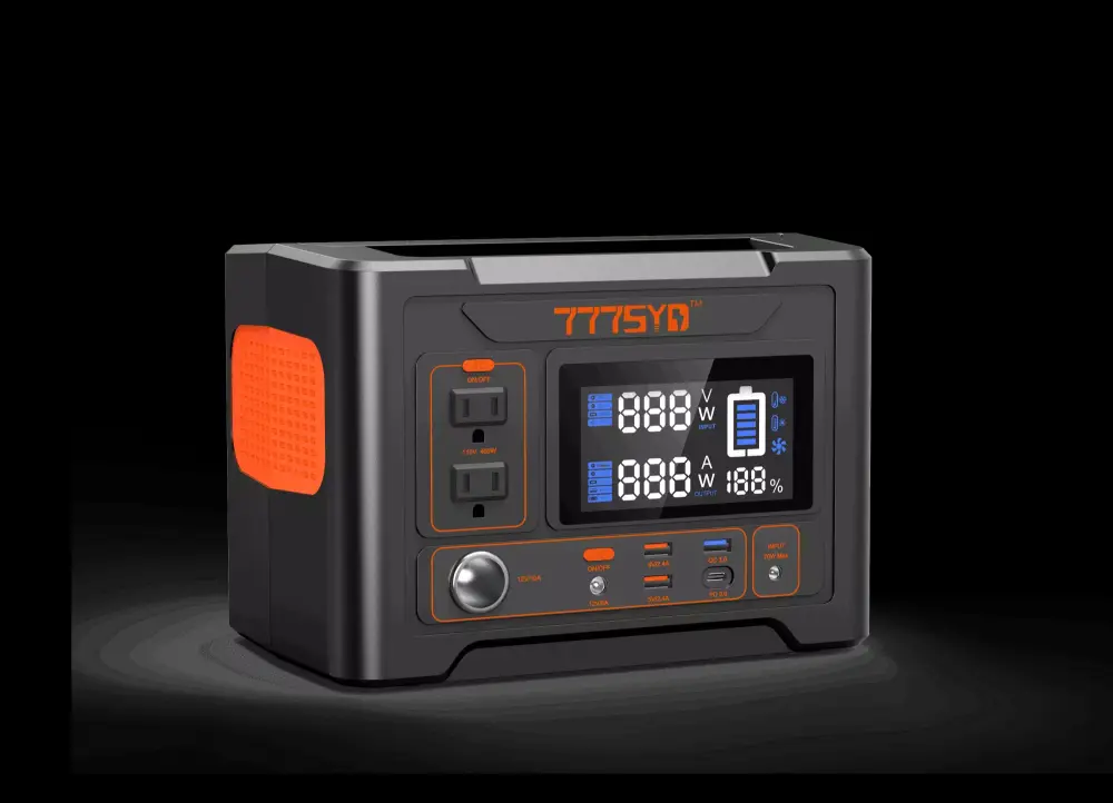 300W Travel-friendly Power Station 416Wh Battery 38 Phone Recharges