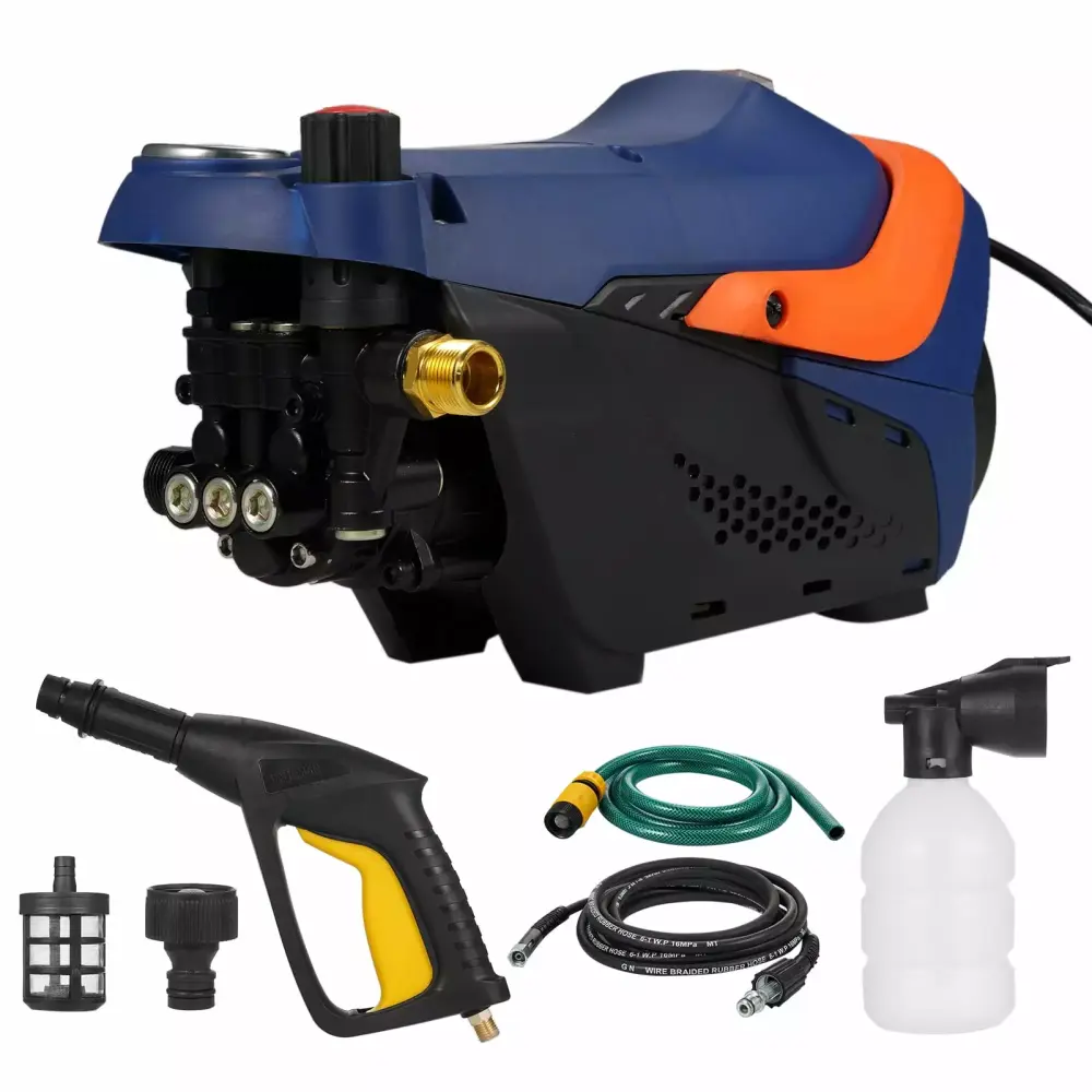 Lepmerk 1800W Pressure Washer Spray Device Adjustable Nozzle Car Cleaning Us