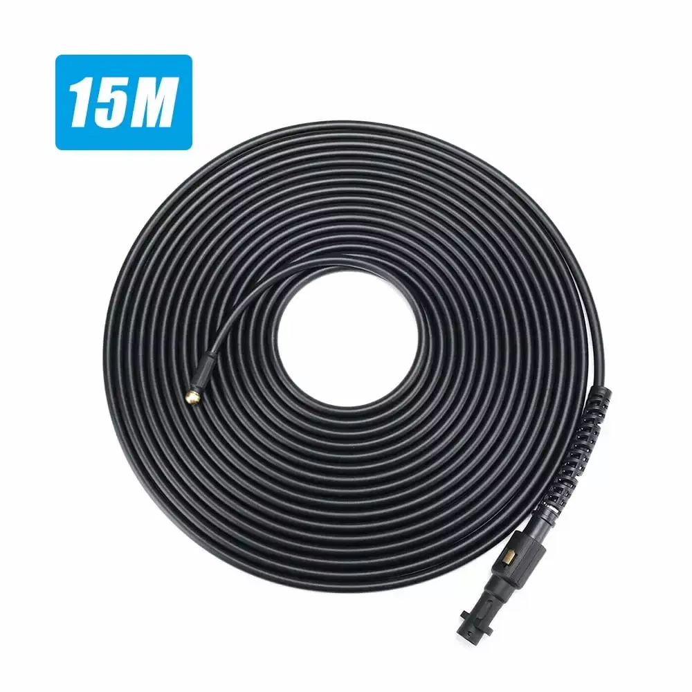 Pressure Washer Sewer Drain Cleaning Hose Tube Cleaner Compatible K Series 15 Meter Length 15m