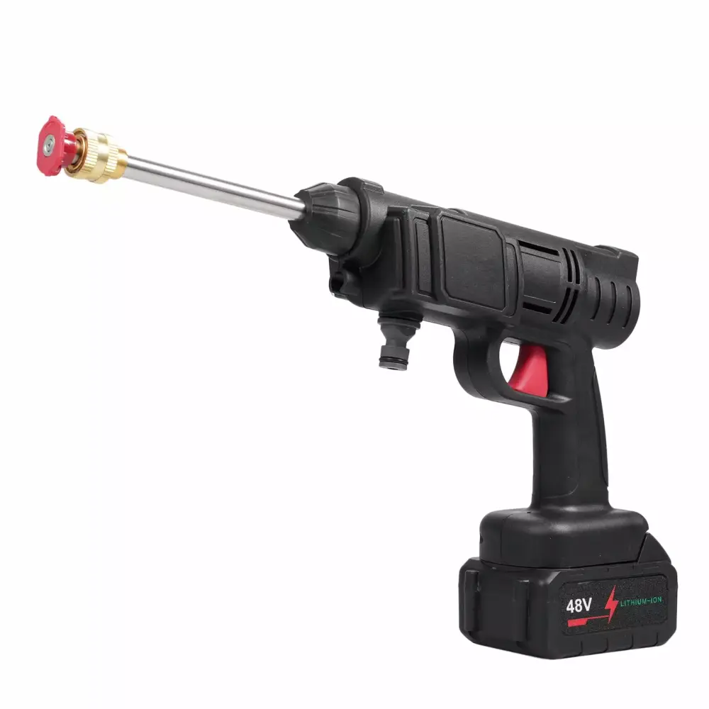 21V Cordless Car Wash Sprinkler 5m Pipe and Battery Travel-Friendly Cleaning Us