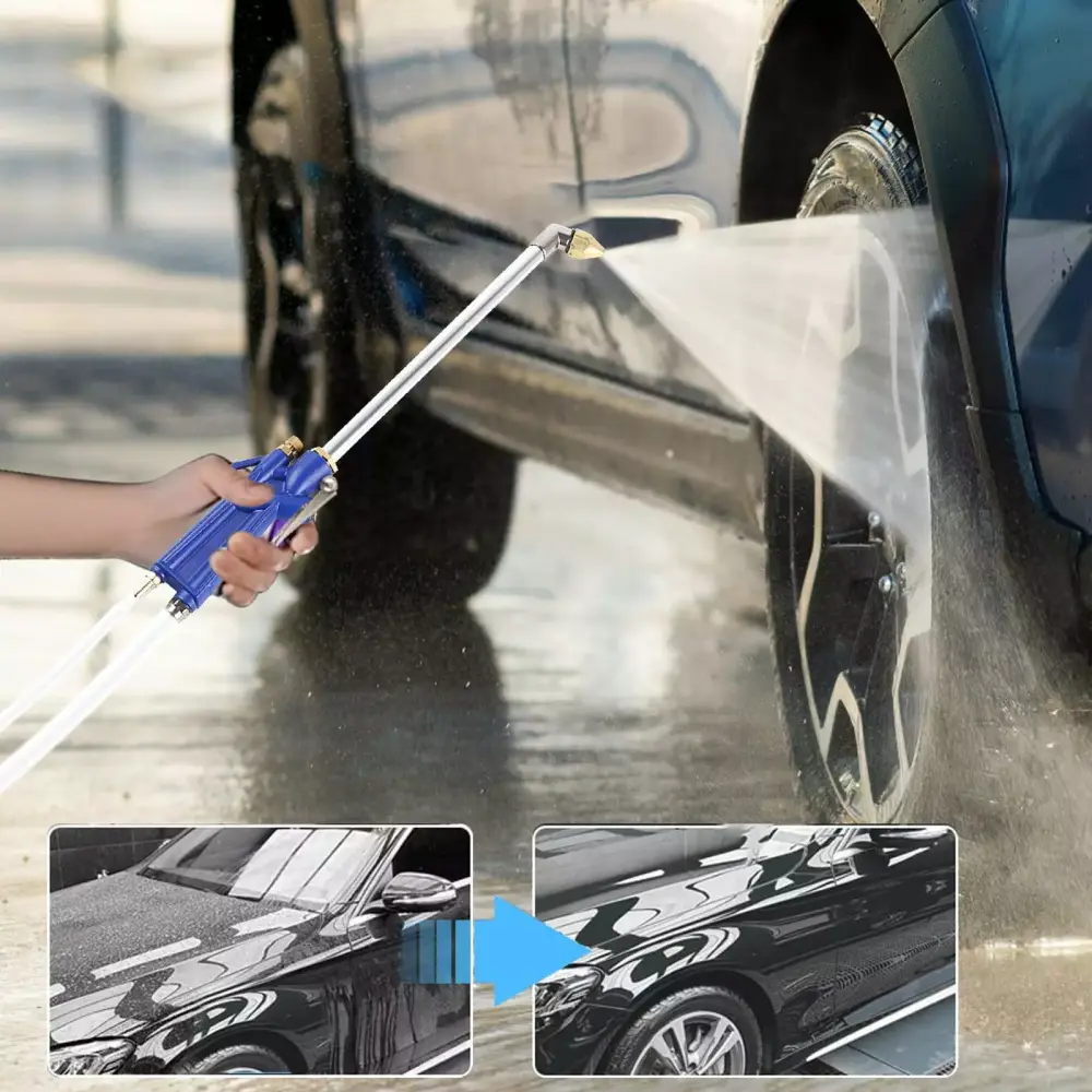 2--1 High Pressure Washer Metal Water Spray Garden and Car Cleaning