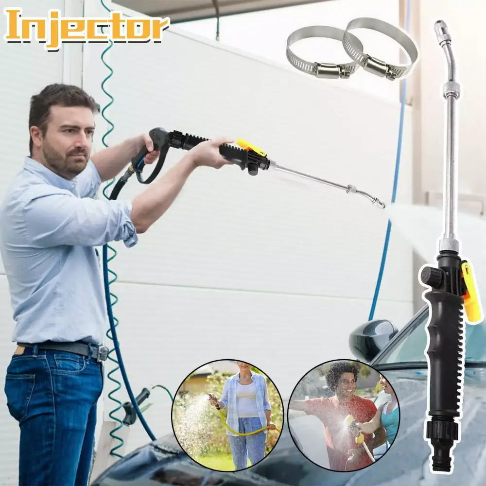 56CM 2--1 High Pressure Washer Metal Nozzle Garden Cleaning