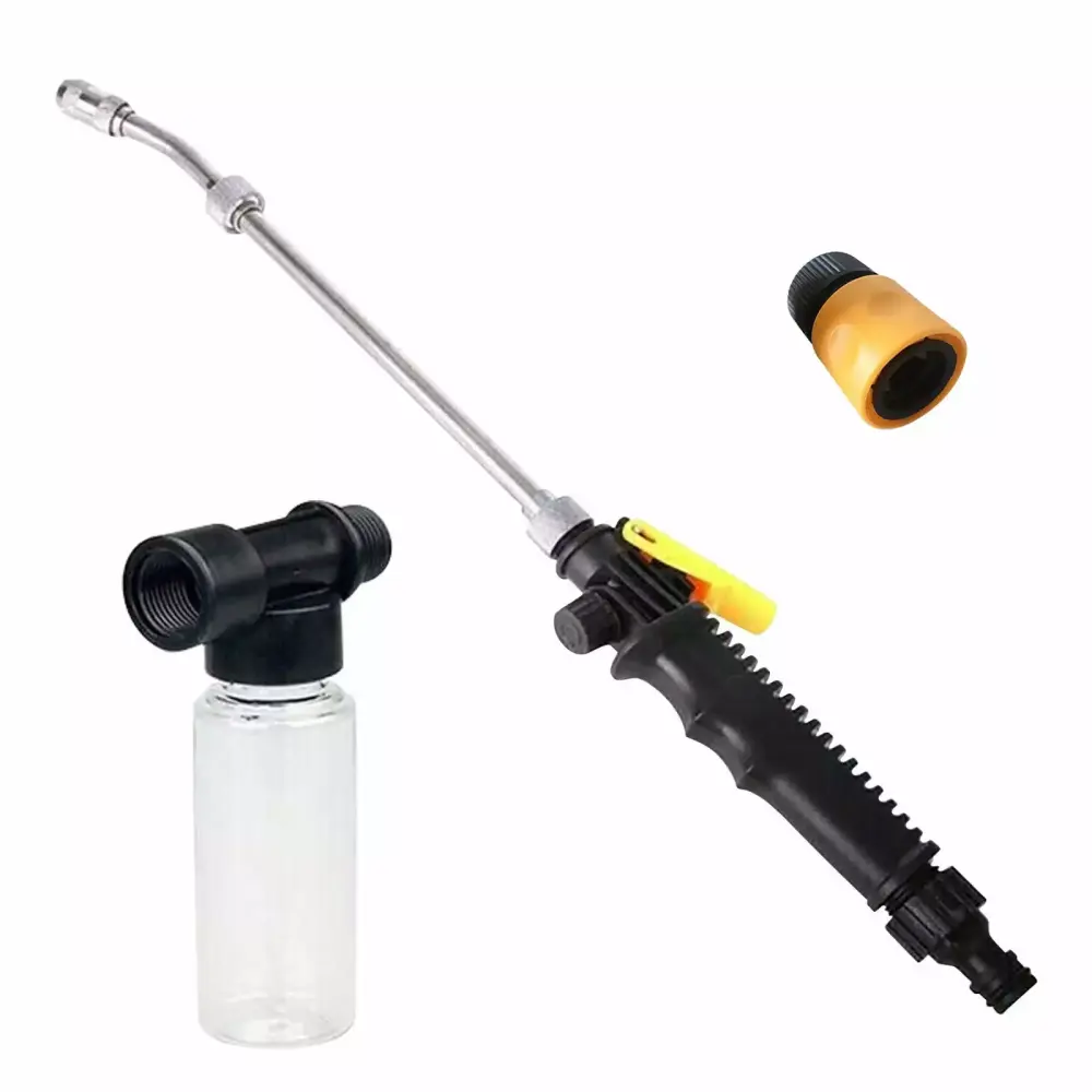 VOAVEKE 2--1 High Pressure Washer Gun Metal Nozzle Garden Car Cleaning Free