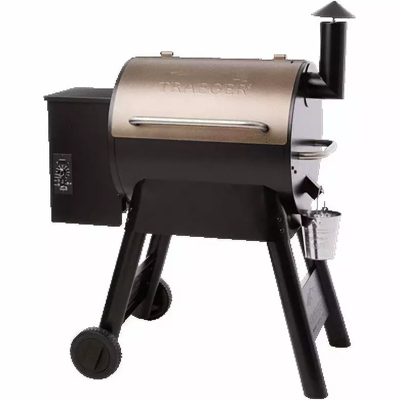 Traeger Pellet Grills Pro 22 Wood Pellet Grill and Smoker Bronze