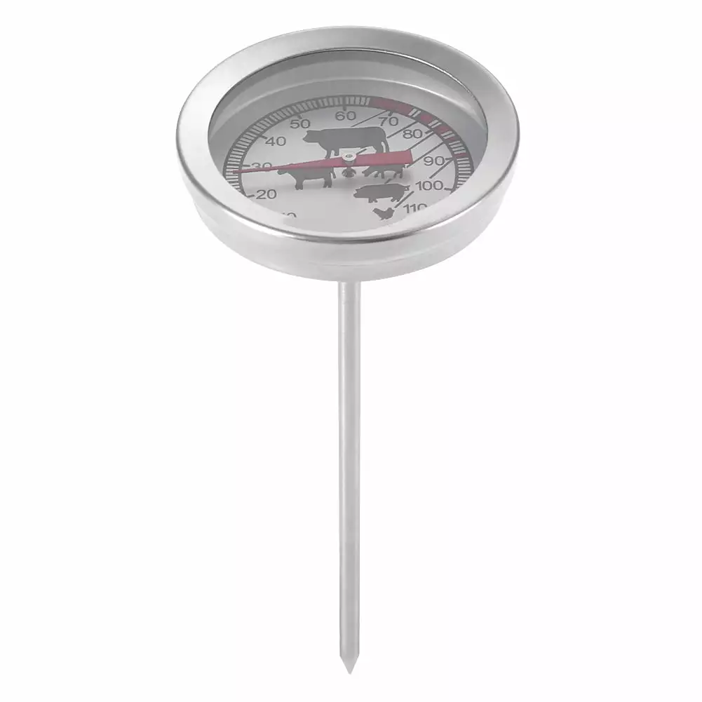 Stainless Steel BBQ Meat Milk Kitchen Thermometer Grill Cooking Food Probe huazhentaishan