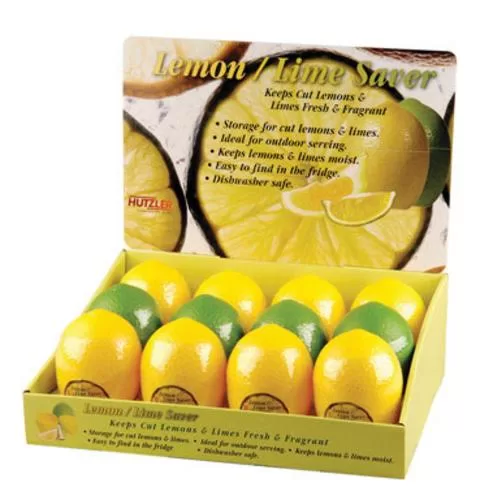 Hutzler Lemon & Lime Saver Set Display 12 Pack Citrus Preserver