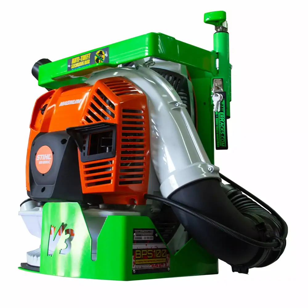 Green Touch Industries BPS100 Xtreme Pro Series Backpack Blower Rack V3.3 Professional Use 14