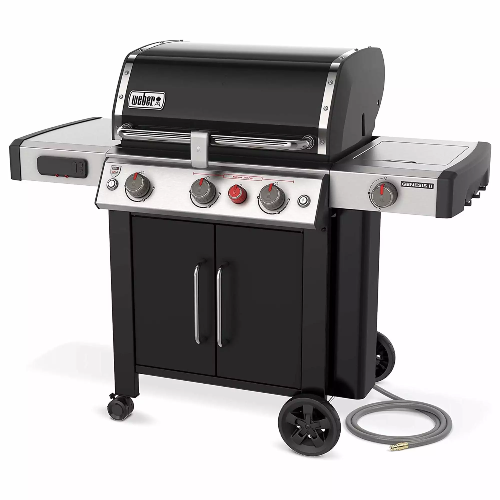 Weber Genesis EX-335 Outdoor Stainless Steel 3 Burner Natural Gas Grill Professional Grilling