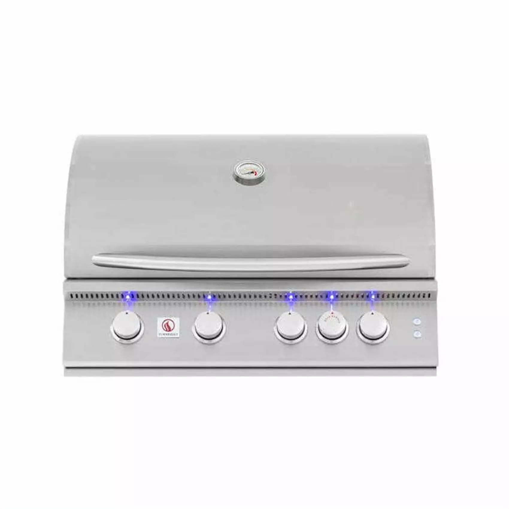 Summerset Sizzler Pro 32 Inch 4 Burner Built Natural Gas Grill Rear Infrared Burner