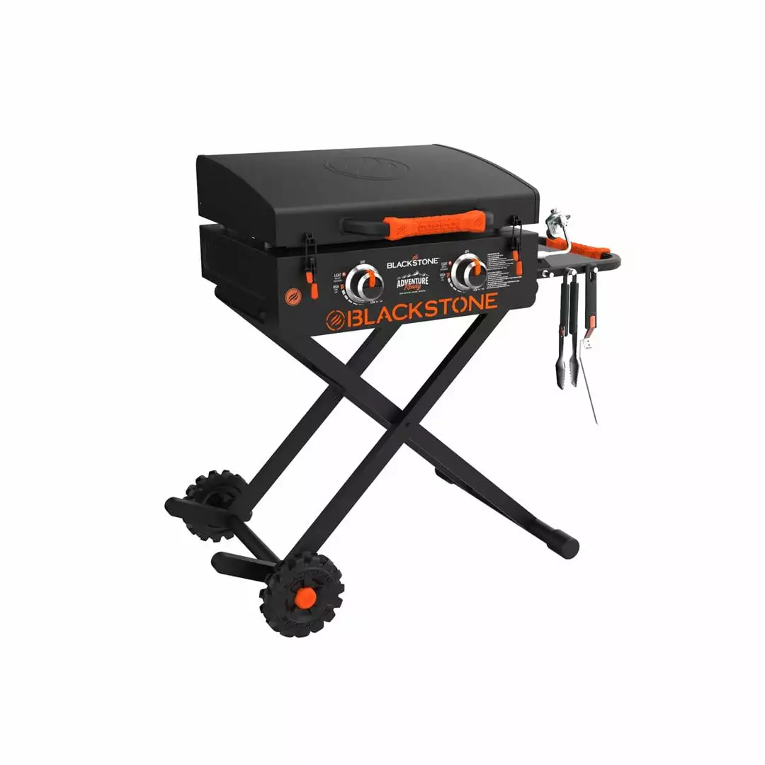 Blackstone 1935 Griddle Dual H Style Burner Even Heating 22 Inch Cooking Space