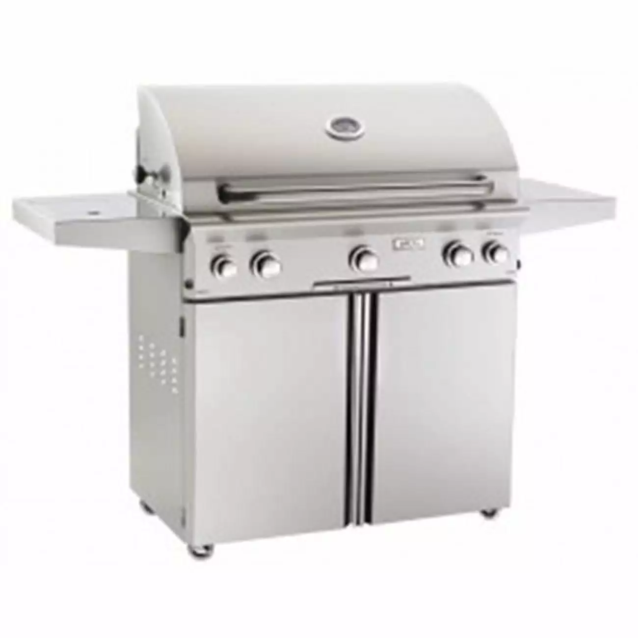 American Outdoor Grill 36 . L-Series Propane Gas Grill On Cart Side Burner Rotisserie Kit