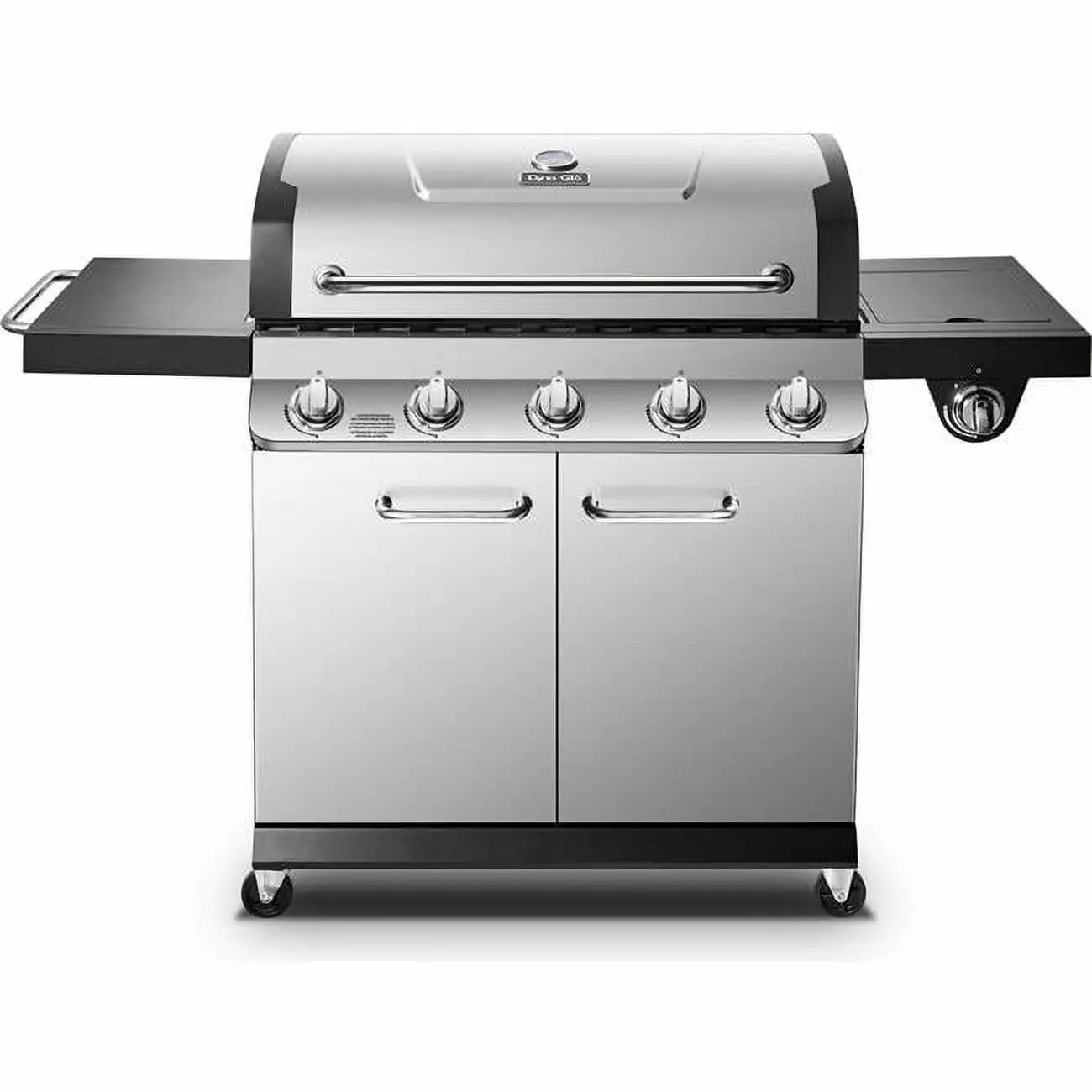 Premier 5 Burner Propane Gas Grill Stainless Steel Outdoor Cooking