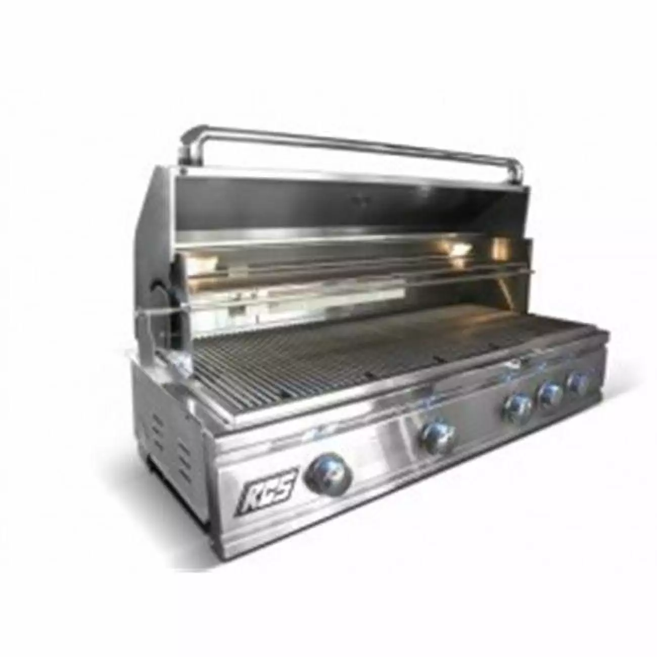 RCS 42'' Cutlass Pro Series Grill- Blue LED W/Rear Burner - Propane