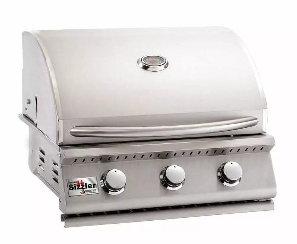 Summerset Grills 26 Sizzler Stainless Steel Built Propane Grill SIZ-26LP