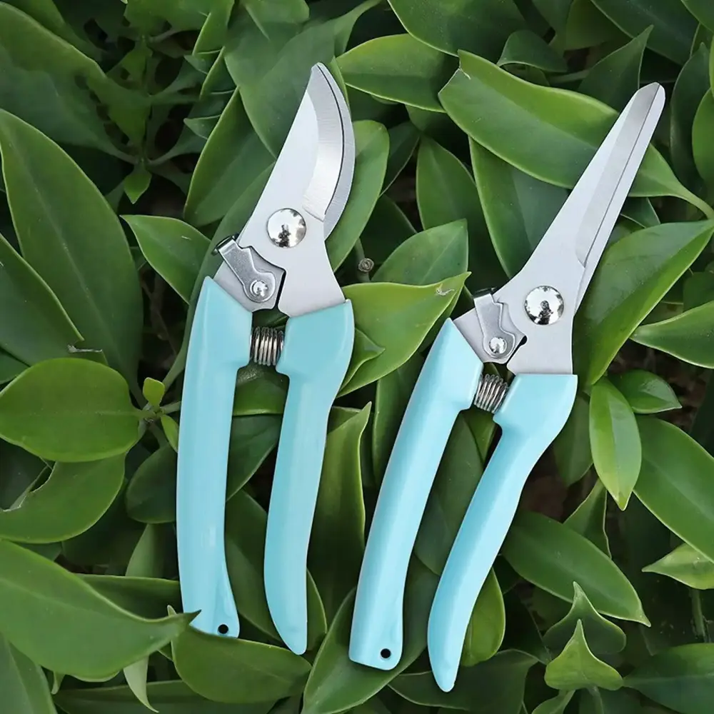 Camping Accessories Stainless Steel Pruning Shears Fruit Picking Flowering Tree Grafting