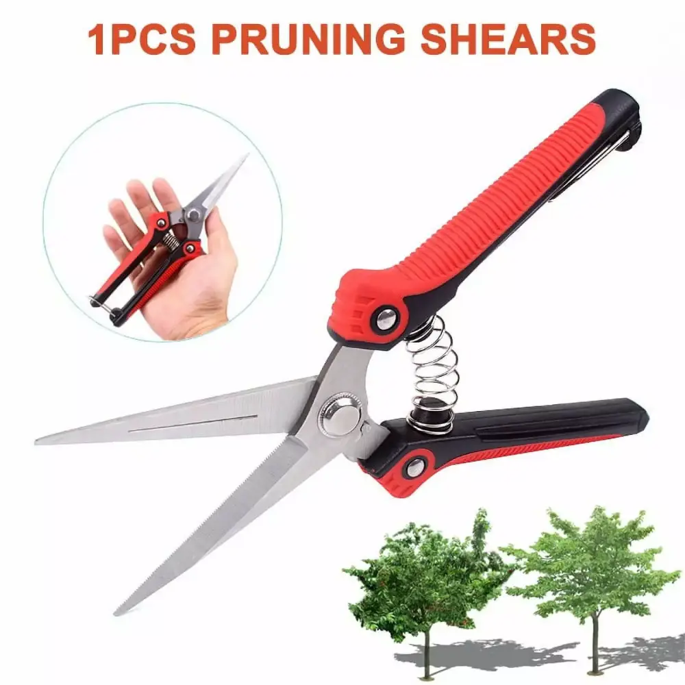 1 Pcs Gardening Pruning Scissors Shears Cutting Fruit Tree Branches - Durable Garden Tool Plants and Flowers
