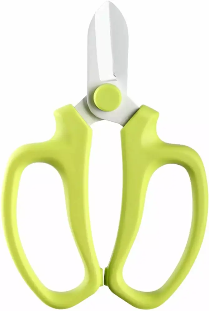 Professional Flower Scissors Garden Shears Cozy Grip Handle Arranging Flowers Pruning and Trimming Plants Purple