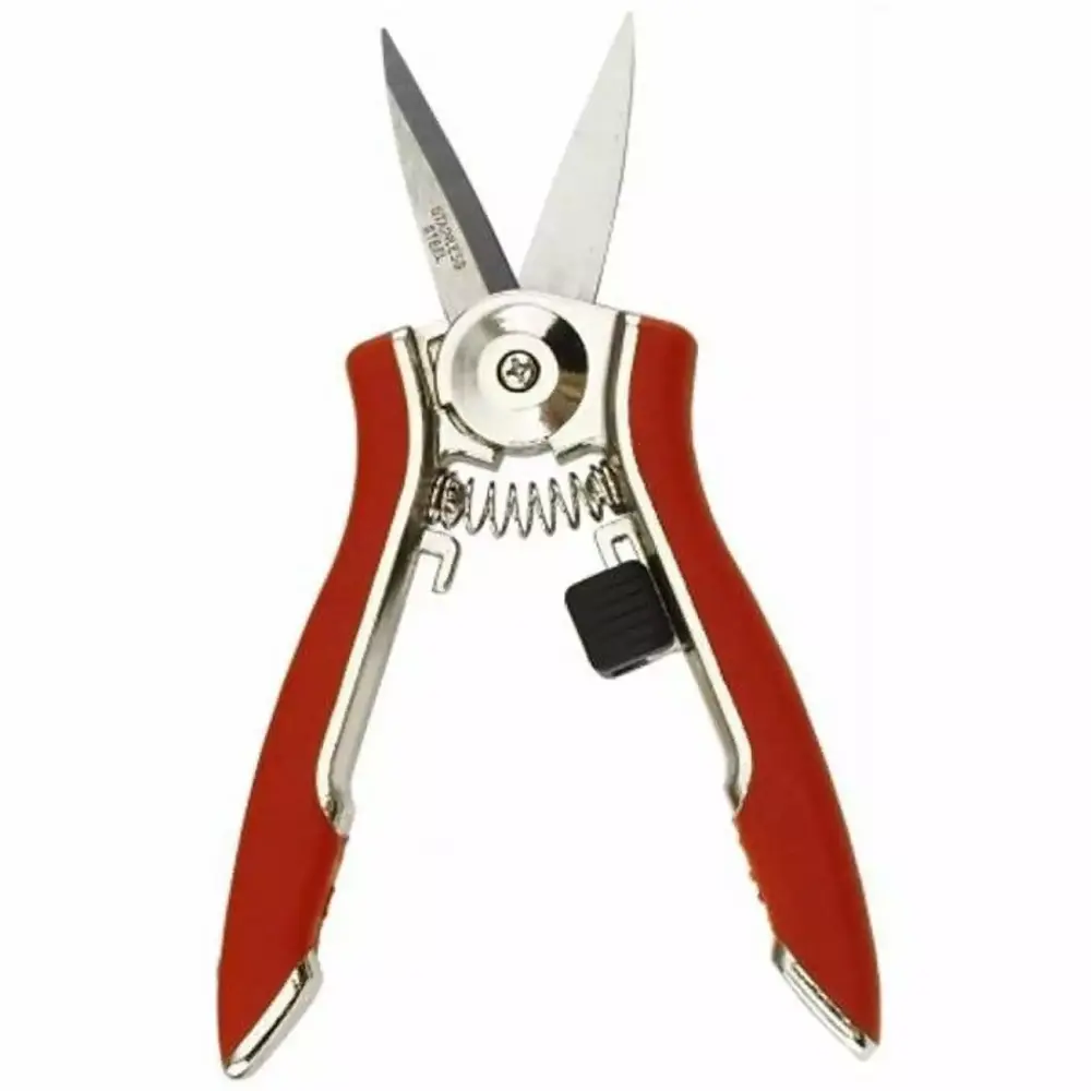 Red Stainless Steel Space-saving Garden Shear Plants and Flowers