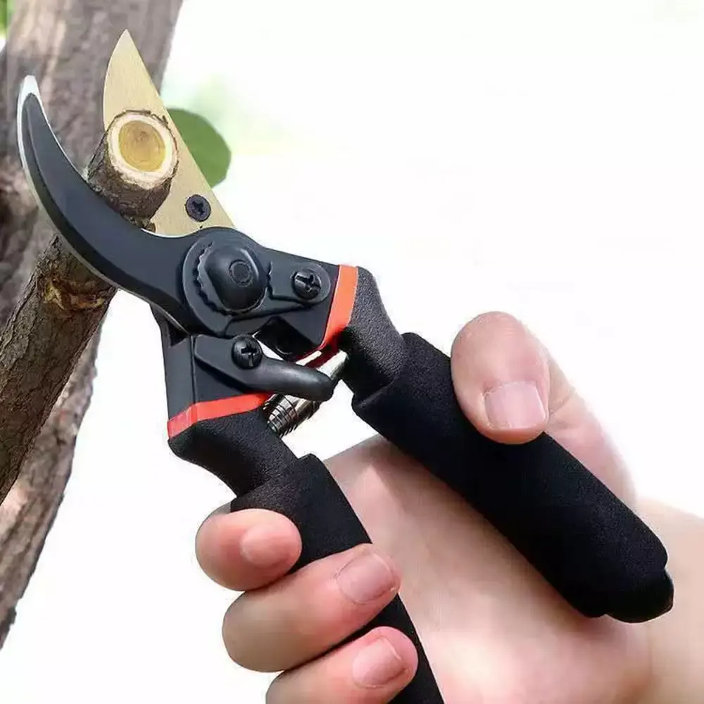 SK5 Steel Branch Scissors Strong Cutting Thick Branches Garden Shears Fruit Tree Pruning