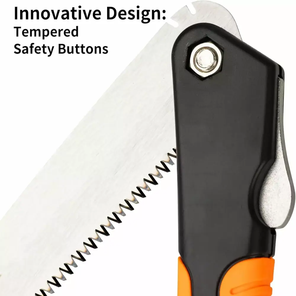 Accessible Handy Folding Pruning Saw 10 Inch SK5 Steel Blade Tree Trimming