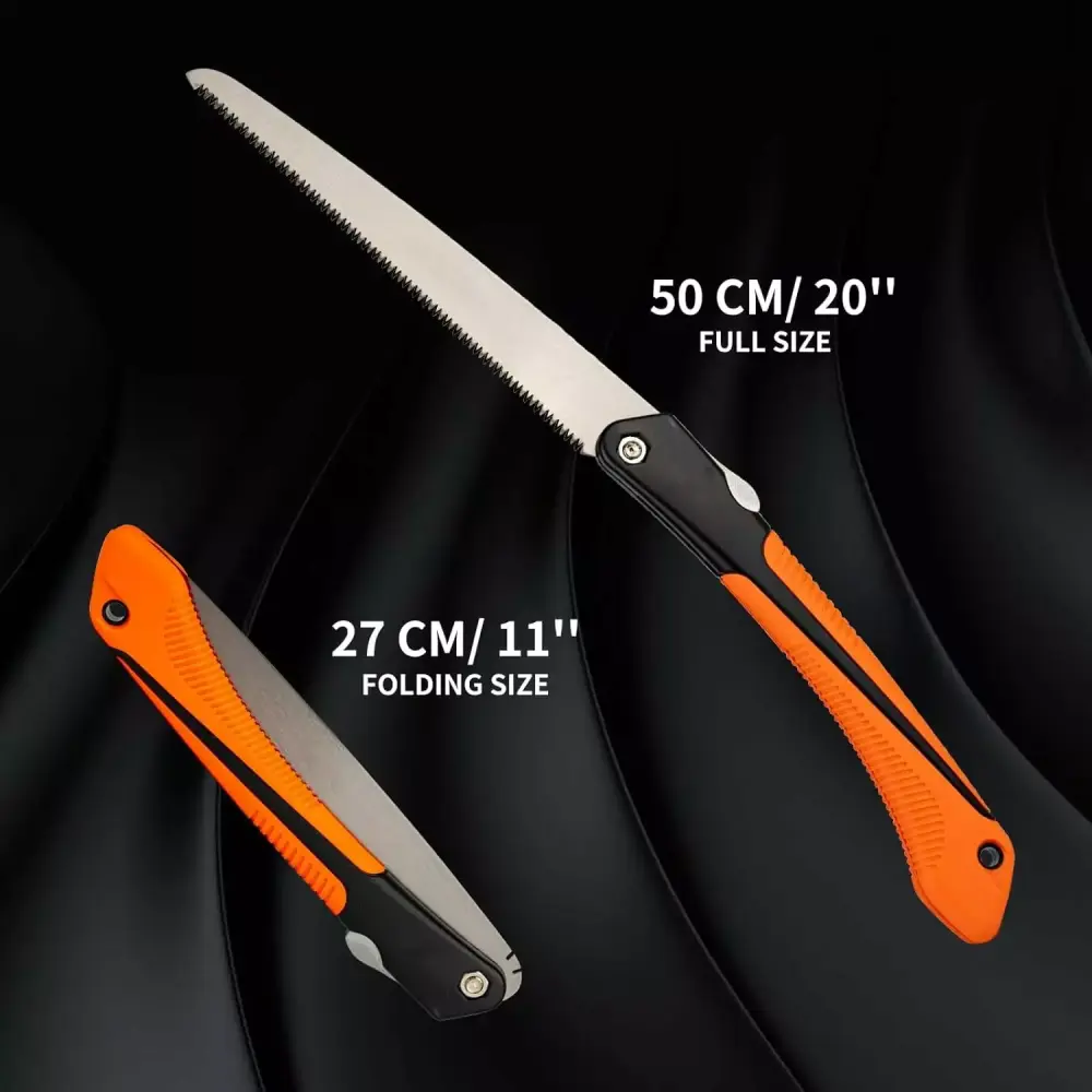Accessible Handy Folding Pruning Saw 10 Inch SK5 Steel Blade Wood Cutting