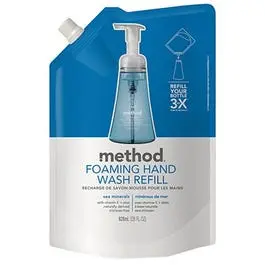 Naturally-Derived Foaming Hand Soap Refill Sea Minerals Scent 28oz Eco-Friendly Method